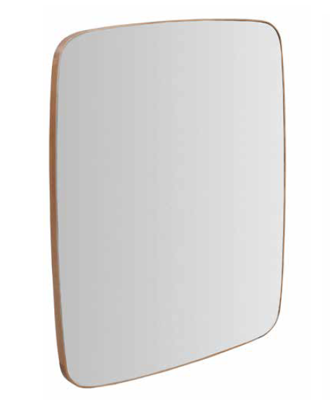 Mirror Cyrus Natural Solid Oak Frame W750 x D30 x H500mm
