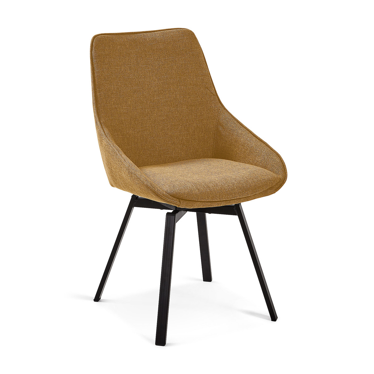 Chair Haston Swivel Mustard W500 x D590 x H860