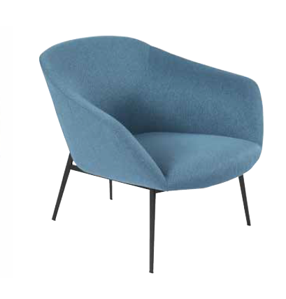 Arm Chair Chester Aegean Blue W800 x D880 x H7500mm