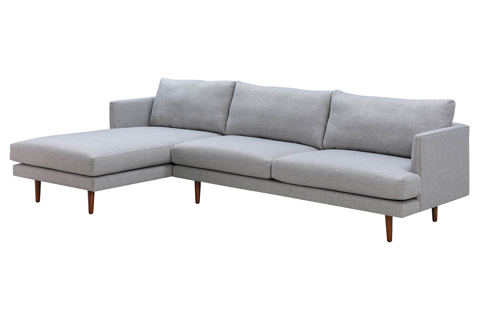 Modular Lounge Bronte Bone LHF W2800 x H800mm  Chaise: D1600mm