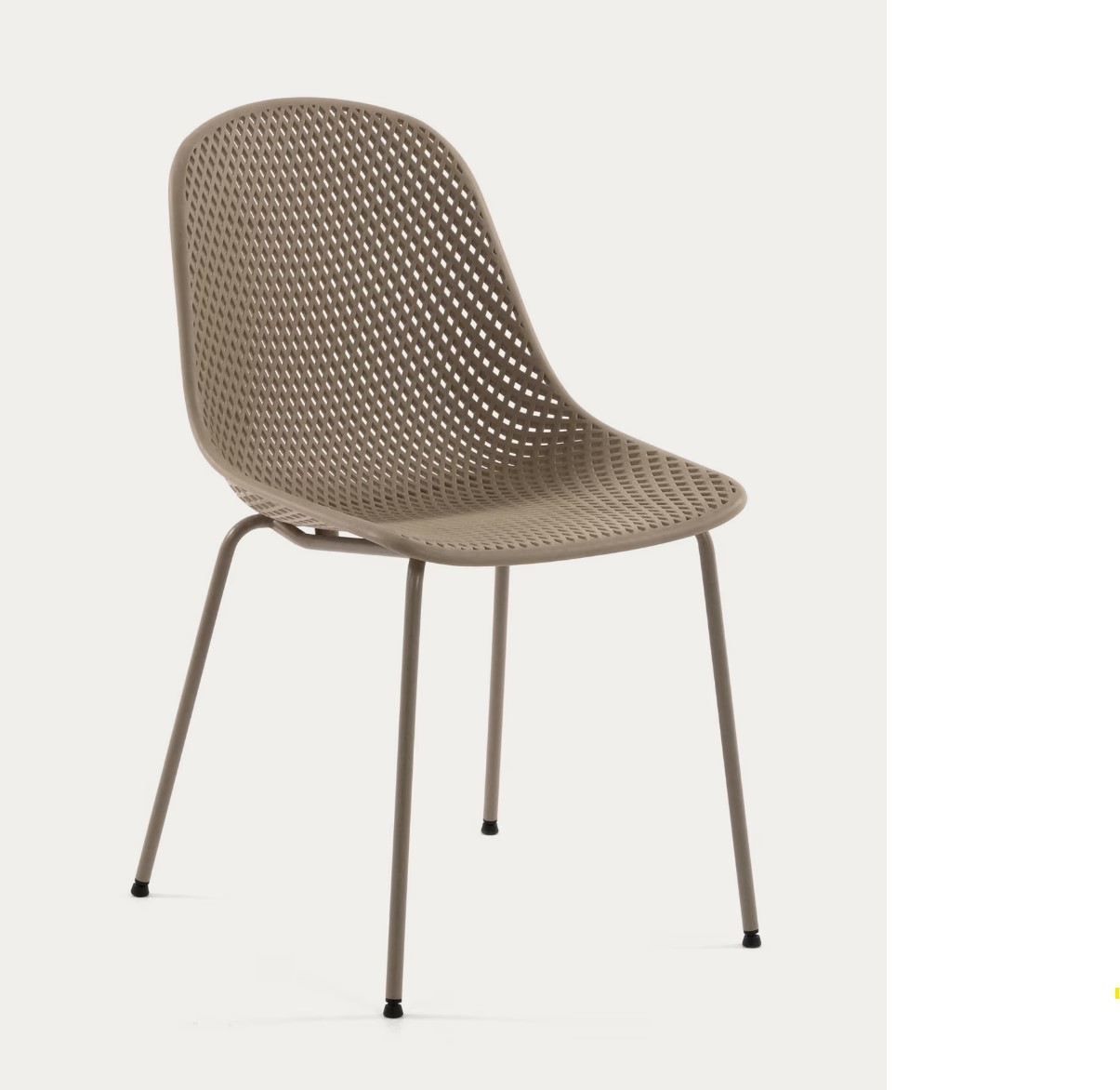 Outdoor Chair Quinby Beige W450 x D400 x H820mm