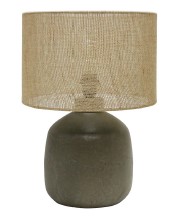 Lamp Alira with Jute Shade Rustic Brown Dia 330 x H470mm