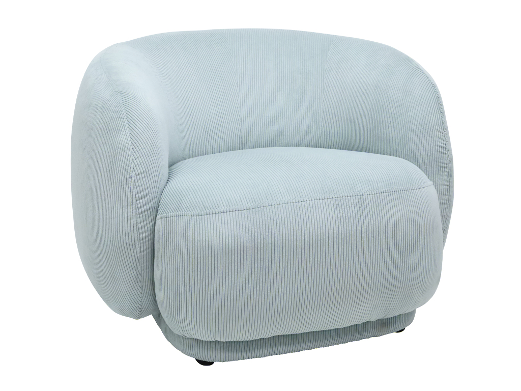 Chair Layne Soft Blue Cord W930 x D780mm