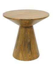 Side Table Tokyo Wooden Natural Dia 600 x H600mm