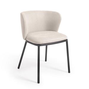 Dining Chair Ciselia Beige 515L x 745H x 550D