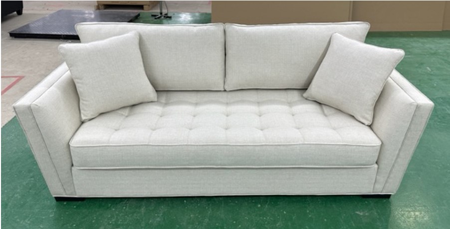 Sofa 3 Seater Logan Sand W2290 X D1020 X H940mm