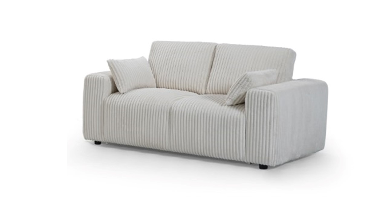 Sofa Alexis 2 Seater Snow W1800 x D1010 x H880mm